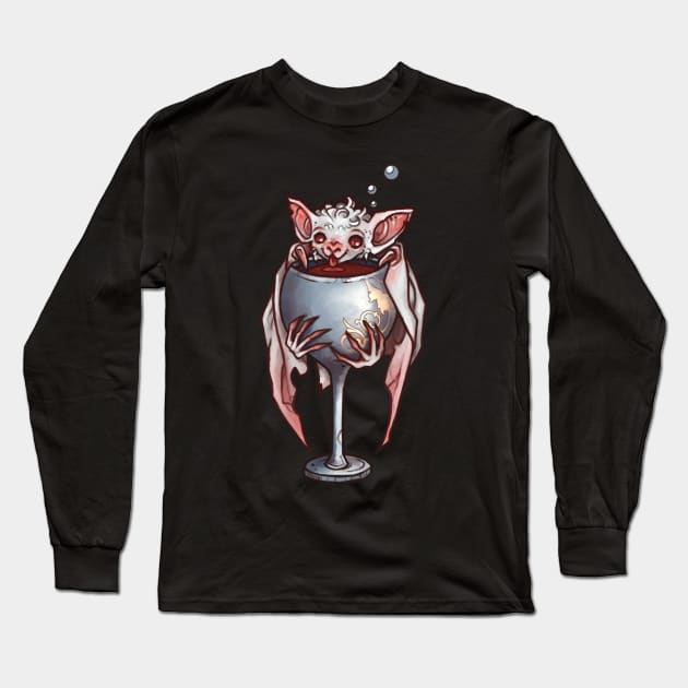 Batstarion enjoys | Astarion vampire lord Long Sleeve T-Shirt by keyvei